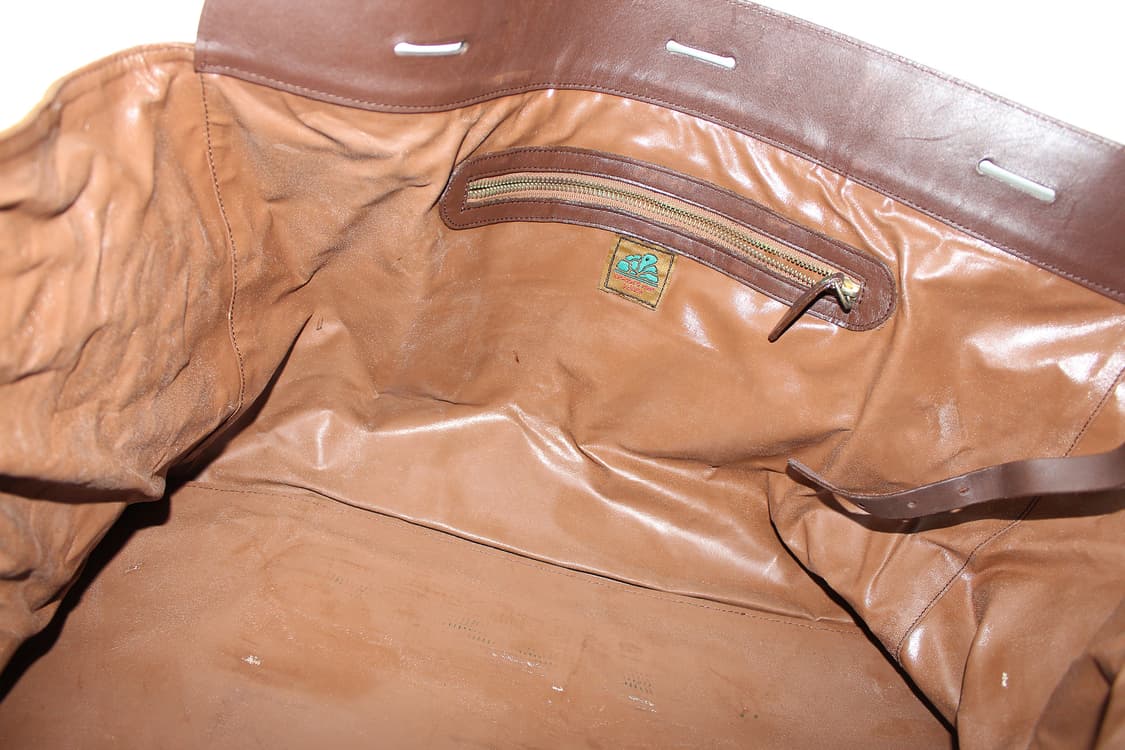 1990s USA CHARLIE’S HEIR 찰리스허 스웨이드 보스턴백 상품이미지10