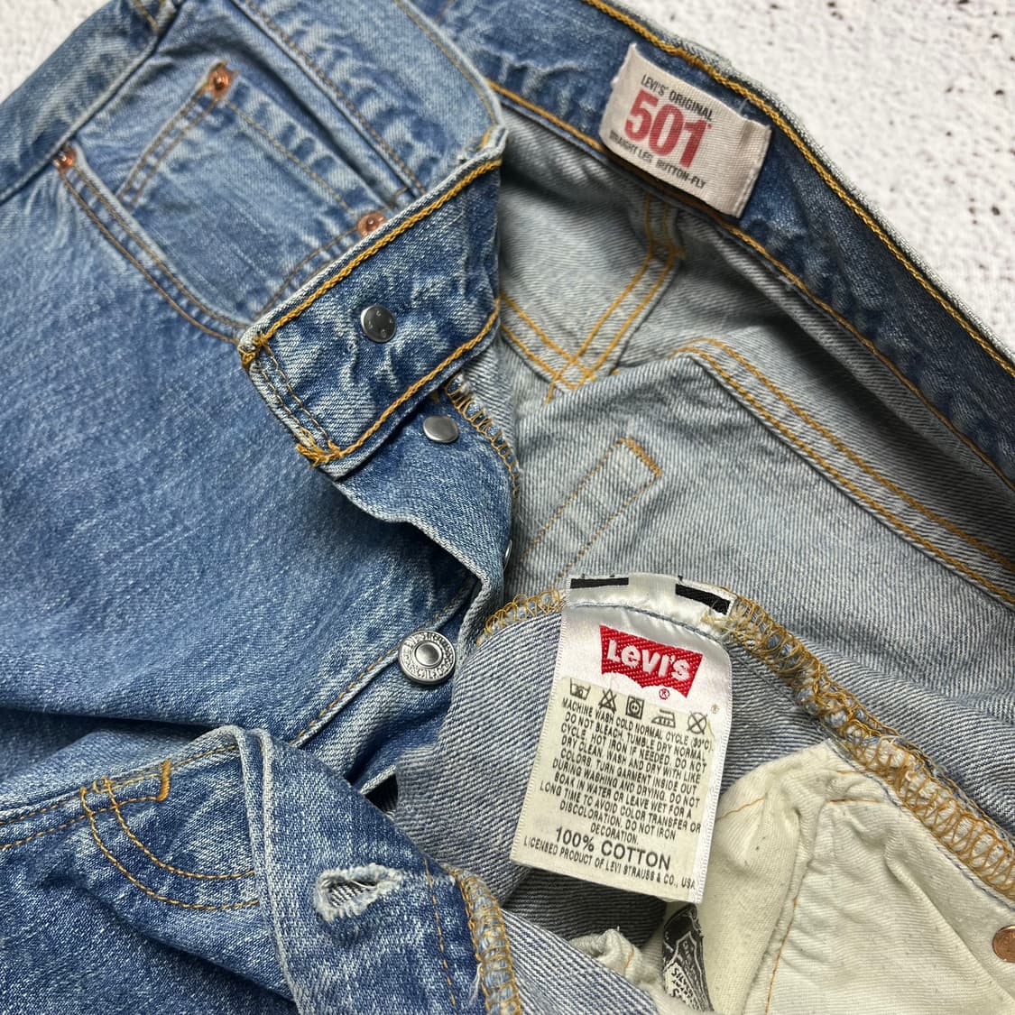 Levi's 501 Original Straight Jeans 상품이미지6