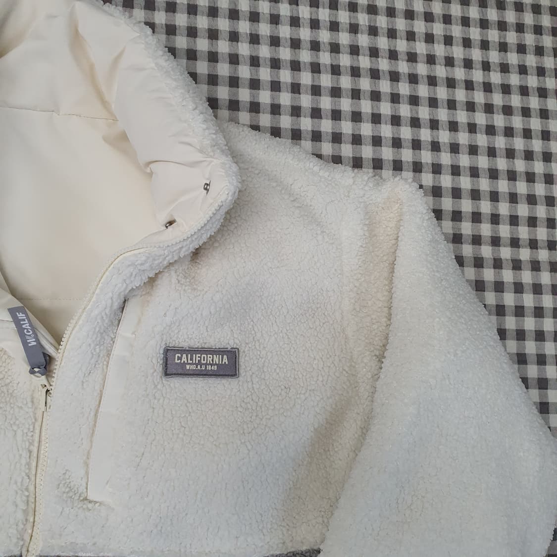 후아유 리버서블 양면 패딩 자켓 남자95~100 상품이미지3