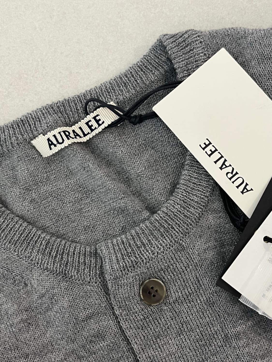 Auralee 캐시미어 가디건 상품이미지2