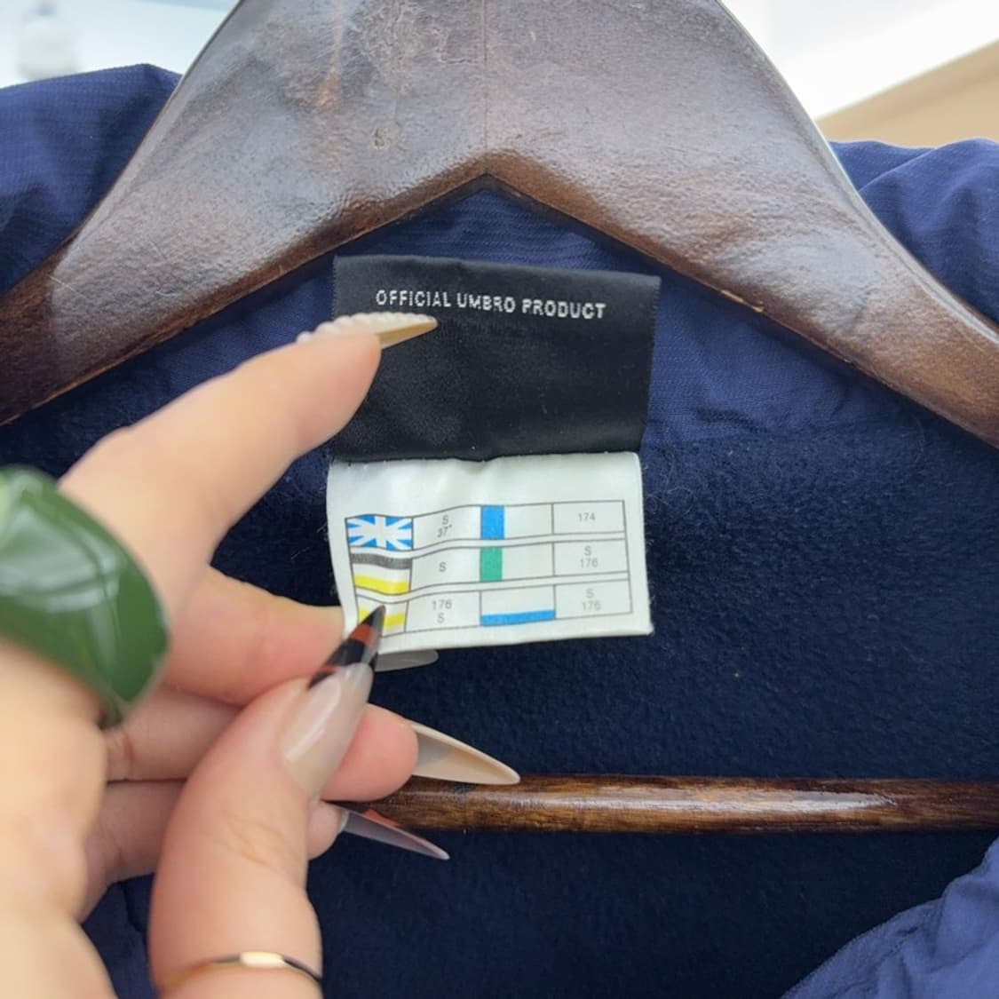 엄브로 올드스쿨 레트로 00's 바람막이 아노락 S C08362 상품이미지6