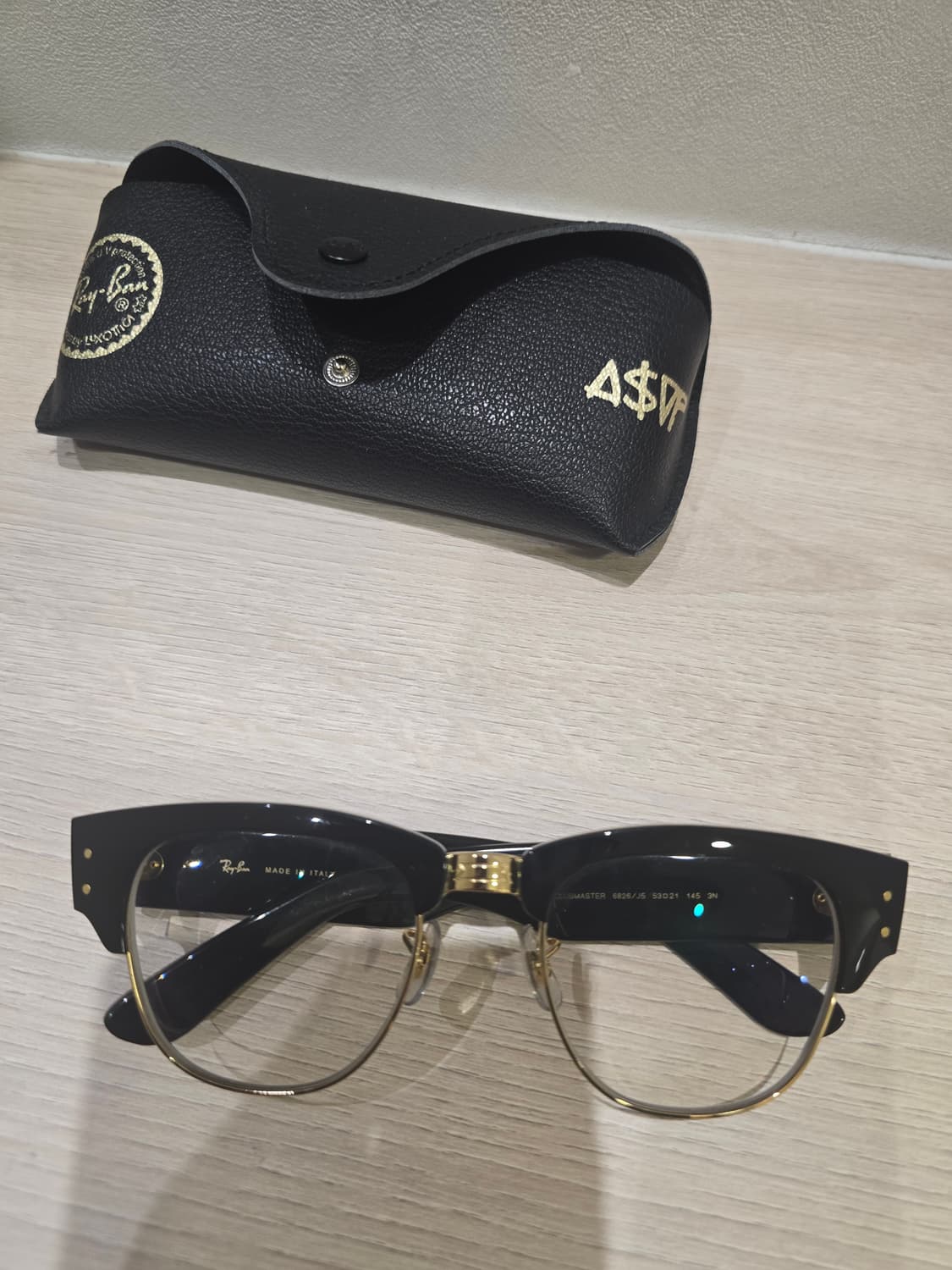 에이셉 라키 X 레이밴 RAYBAN 메가클럽마스터 상품이미지2