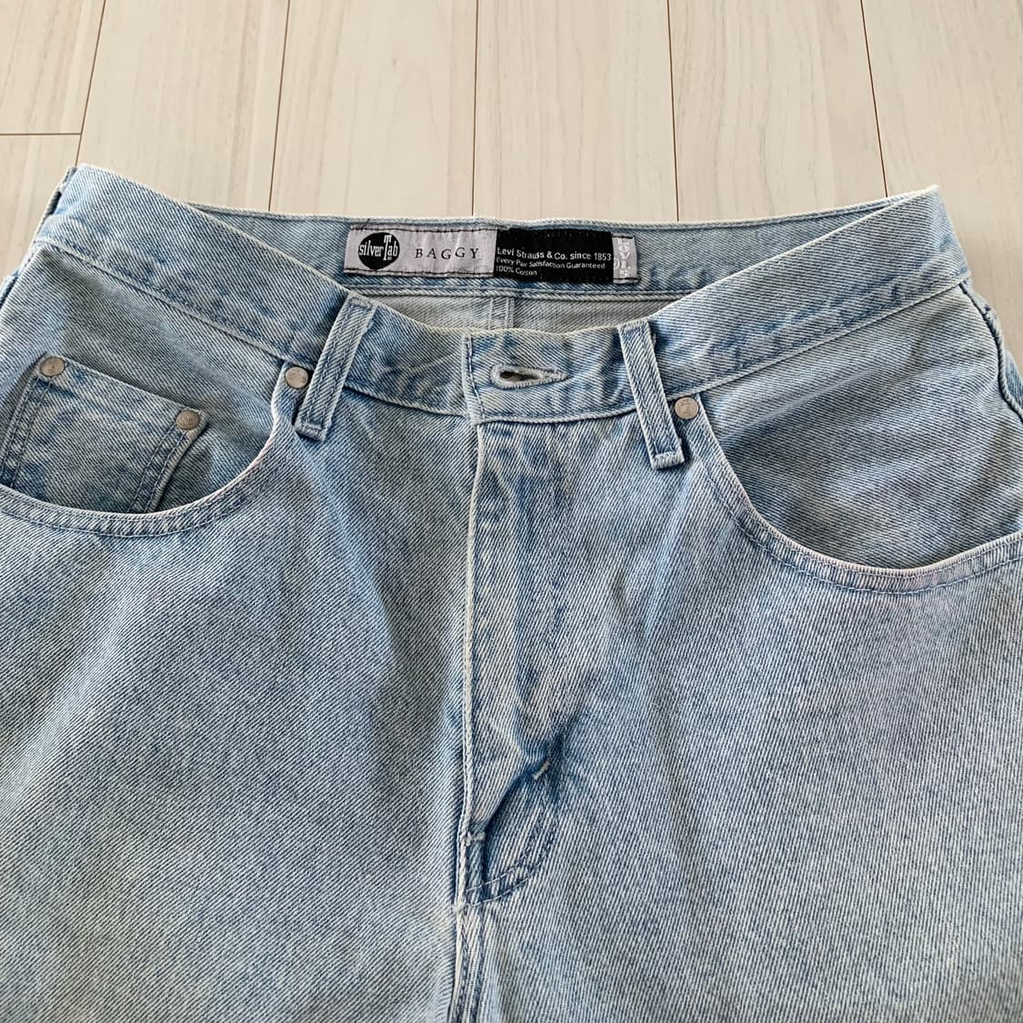 리바이스 실버탭 데님 팬츠 배기핏 상품이미지1