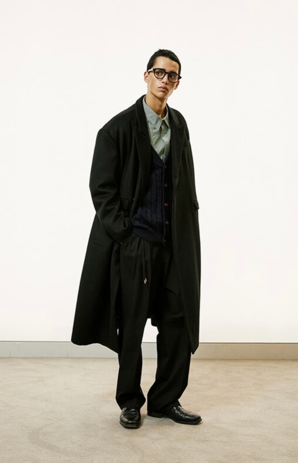 S SY 울 맥시멀 코트 상품이미지6