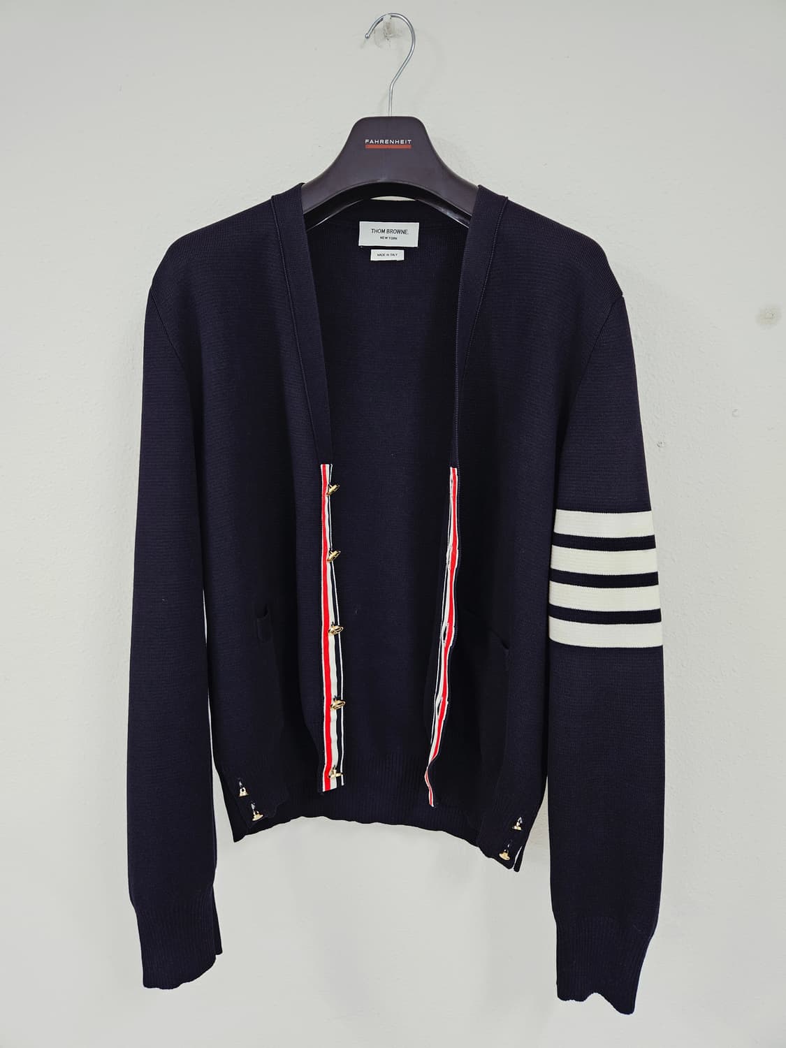 톰브라운 밀라노 스티치 금장 가디건(상태좋음) 상품이미지7