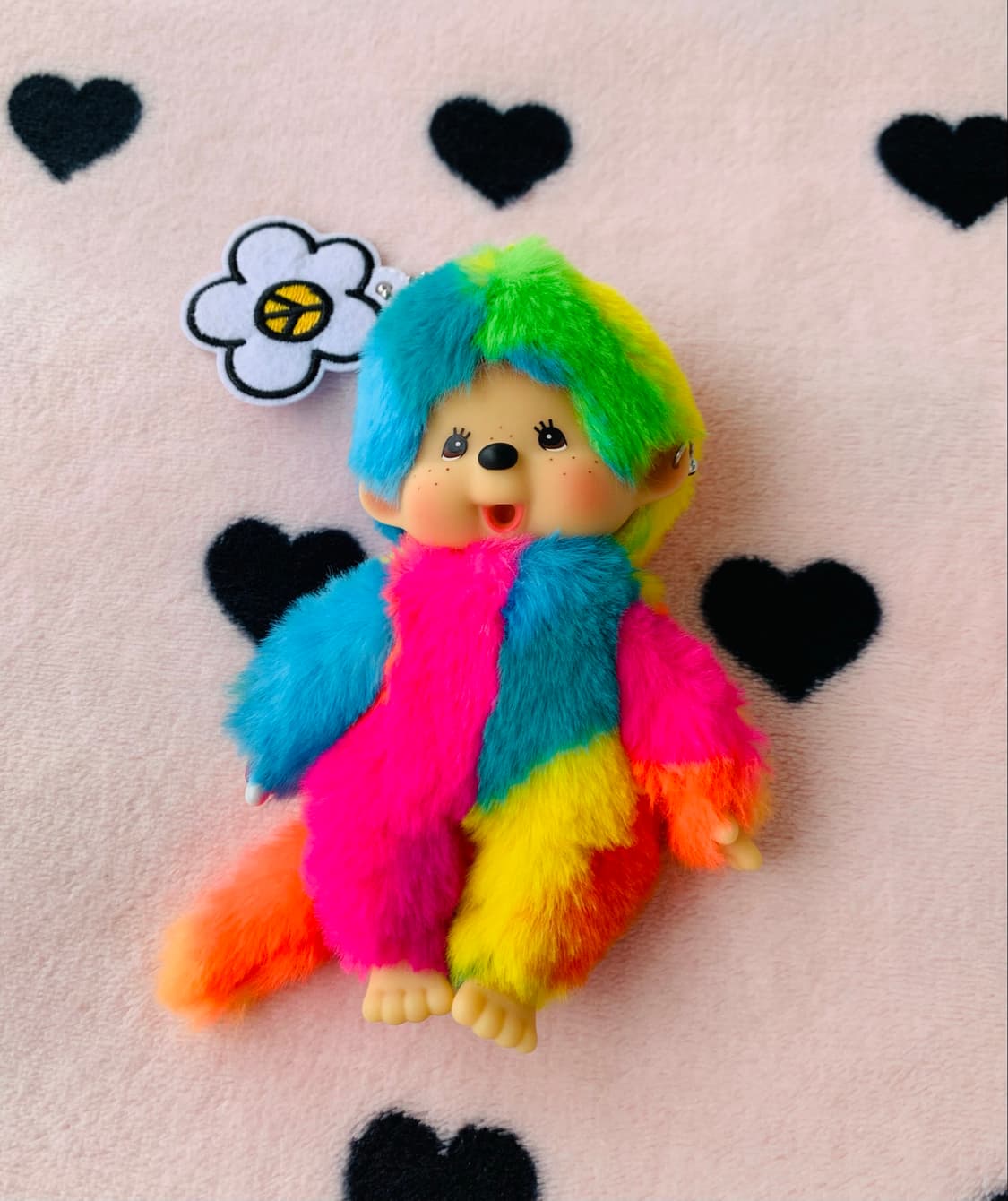 🌈몬치치 X 키무라 카에라 무지개 키체인 상품이미지4