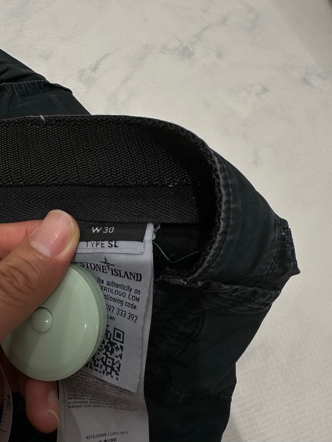 스톤아일랜드 가먼트다잉 카고 반바지 30 사이즈 상품이미지6