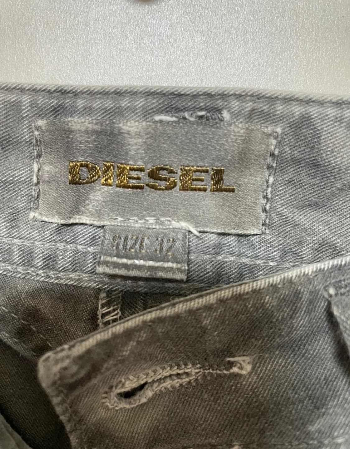 Diesel 회색 바지 32사이즈 상품이미지4