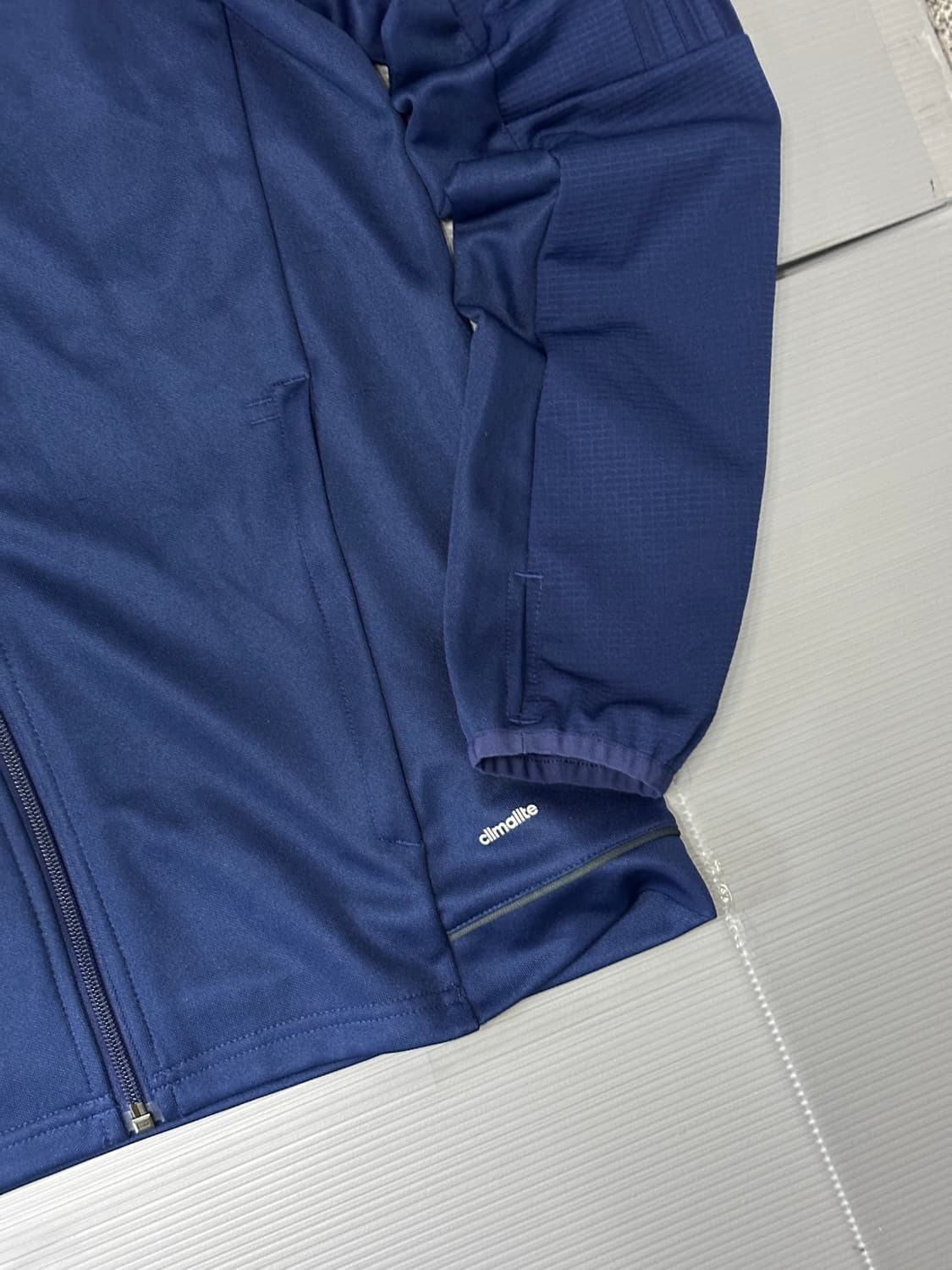 아디다스 빅로고 트랙탑 져지 네이비 M 상품이미지3