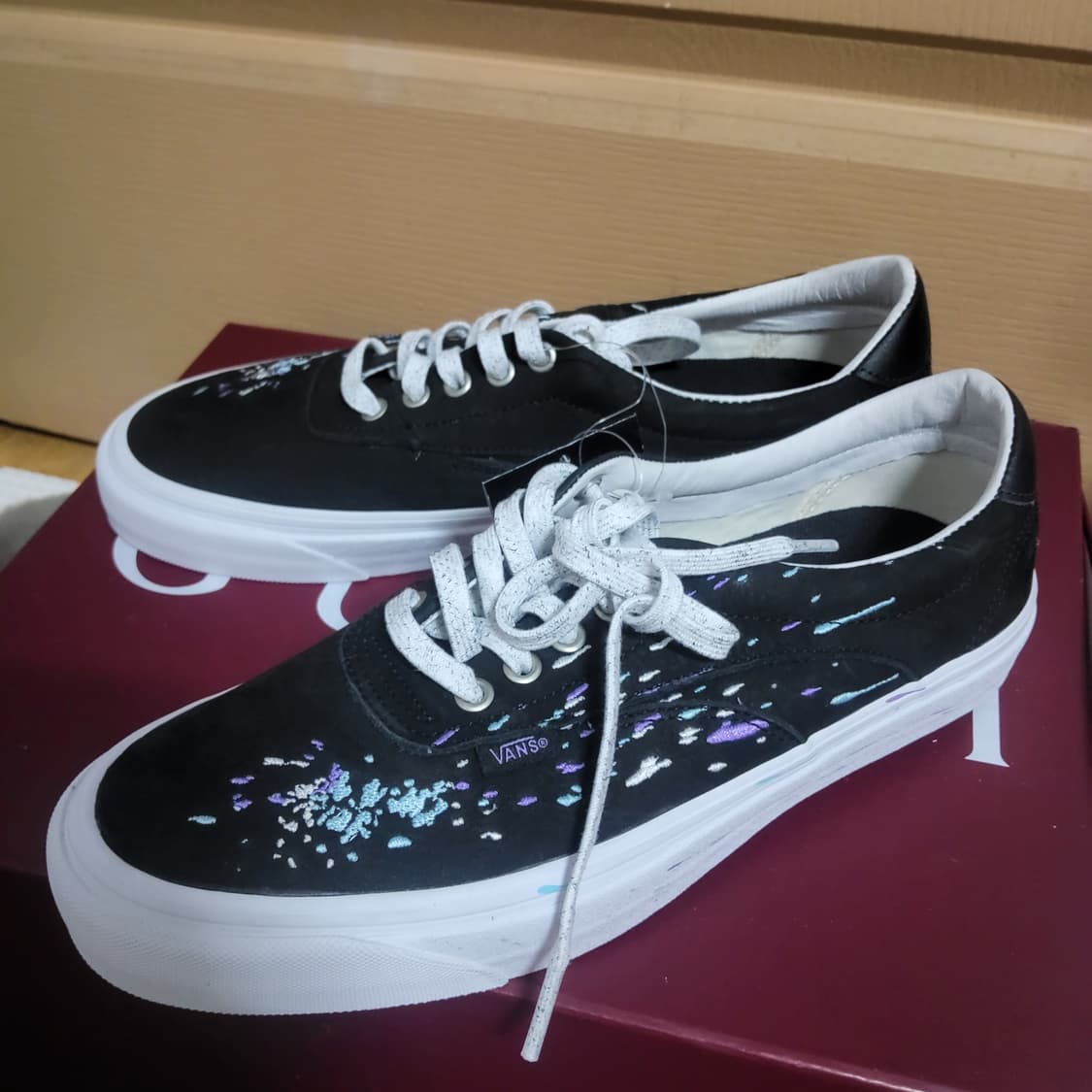  반스 vans 에이서 니 스플래터 자수 스니커즈 280 상품이미지2