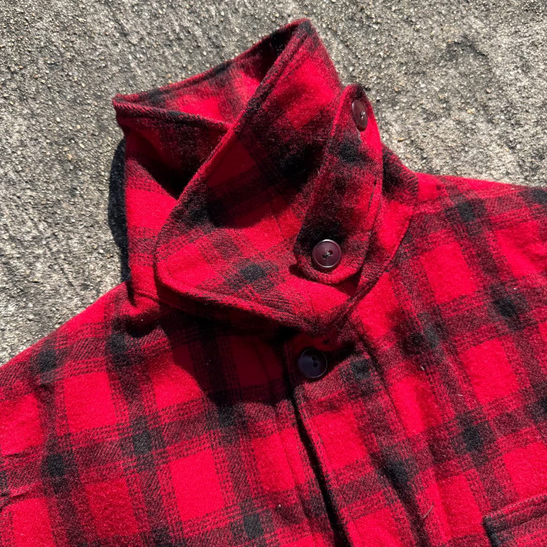 [XL] 70s Woolrich 울리치 맥키노 헌팅 울 자켓 상품이미지8