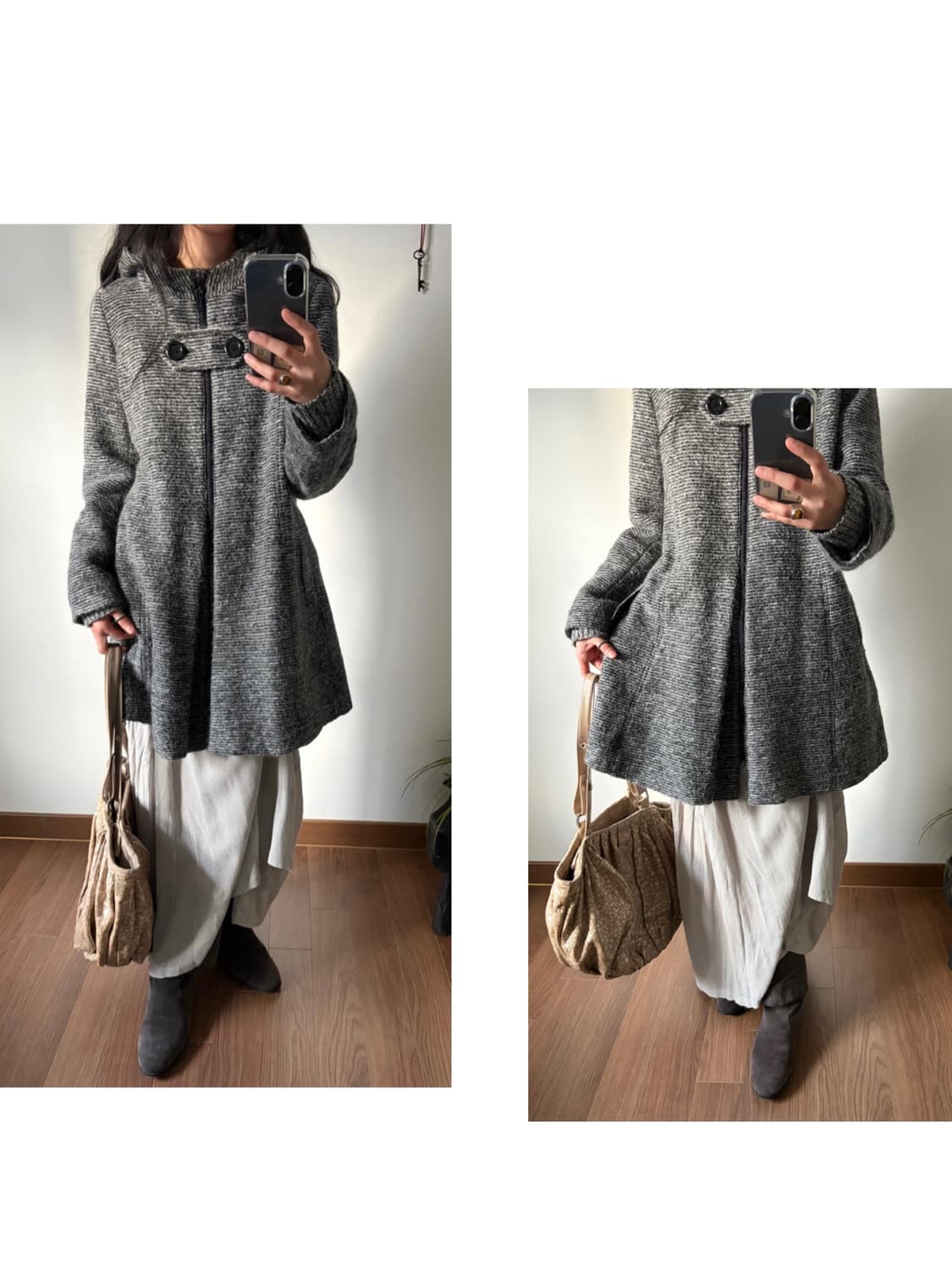 hooded zip-up coat 상품이미지2