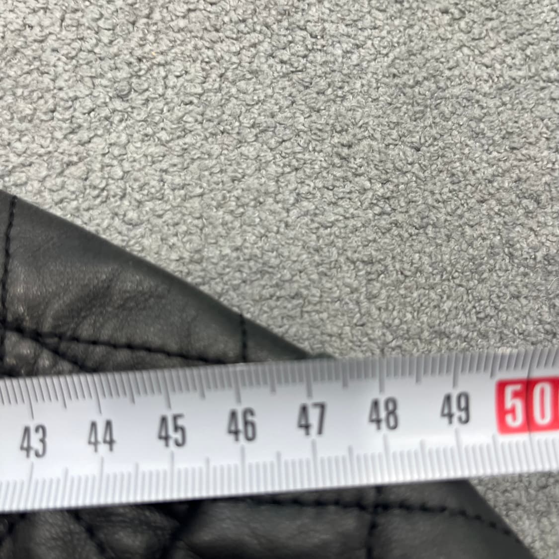 100 레노마 양가죽 퀄팅 레더 가죽 자켓 상품이미지7