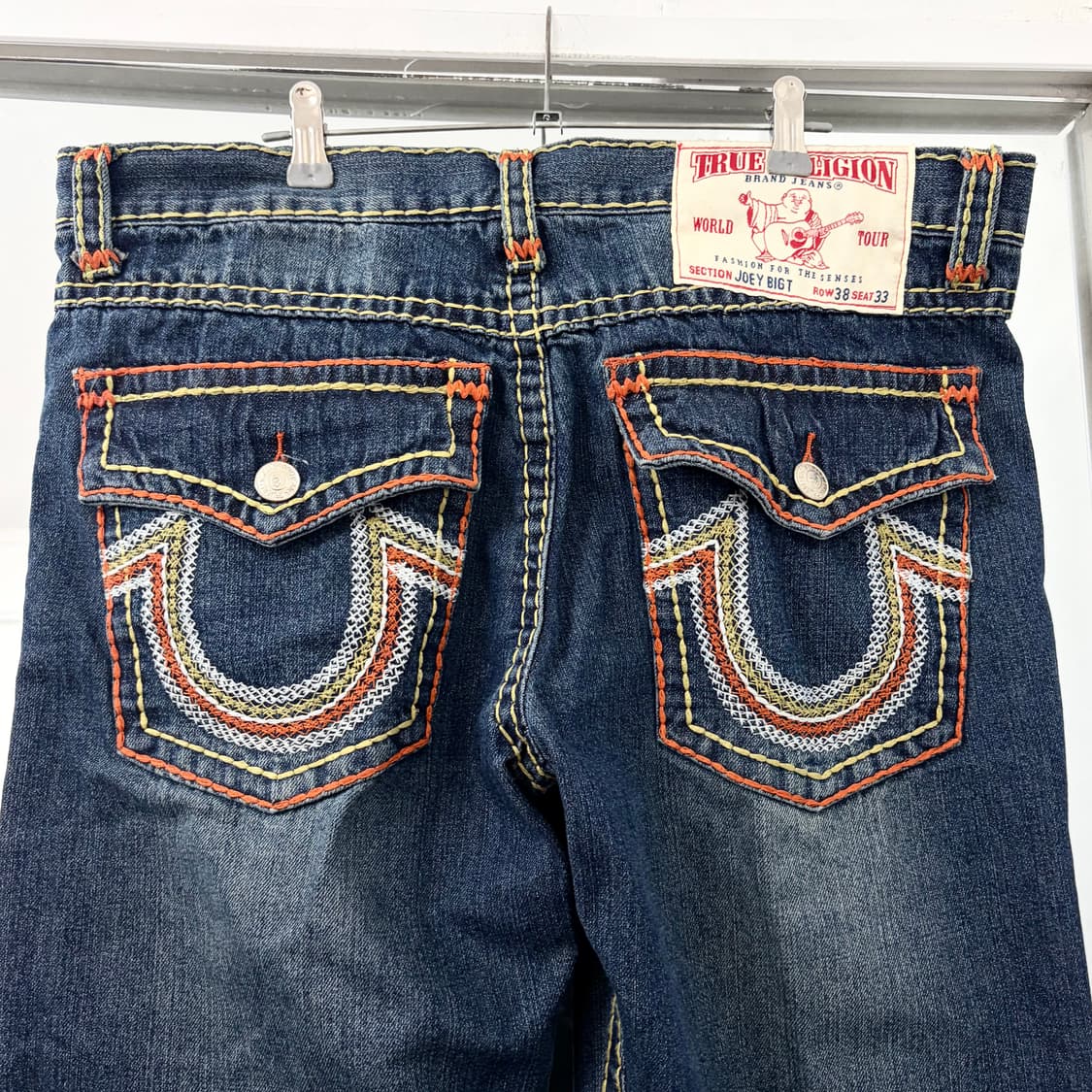 트루릴리전 빅로고 데님 팬츠 상품이미지5