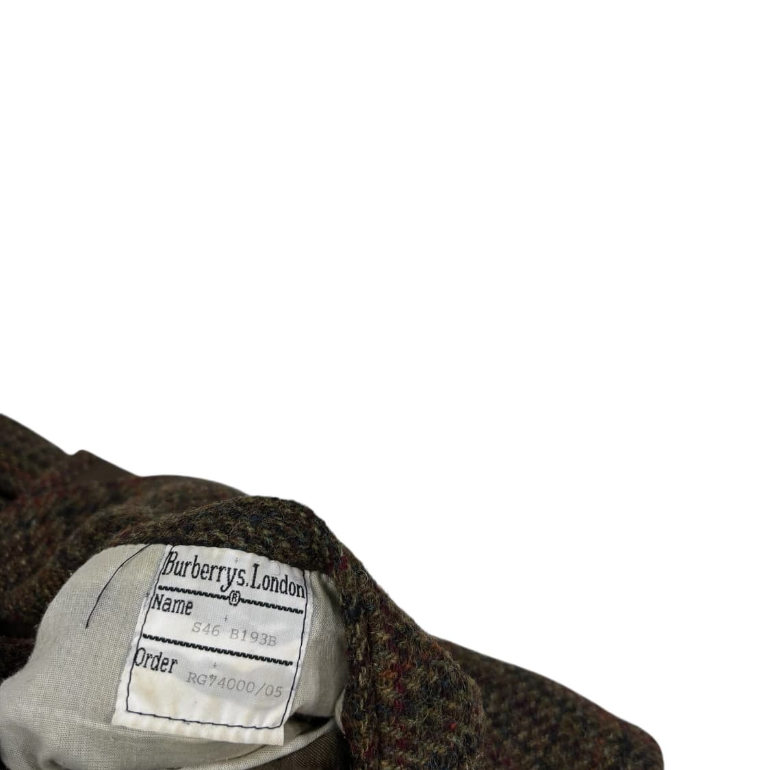 버버리 트위드 체크 블레이저 자켓 상품이미지5