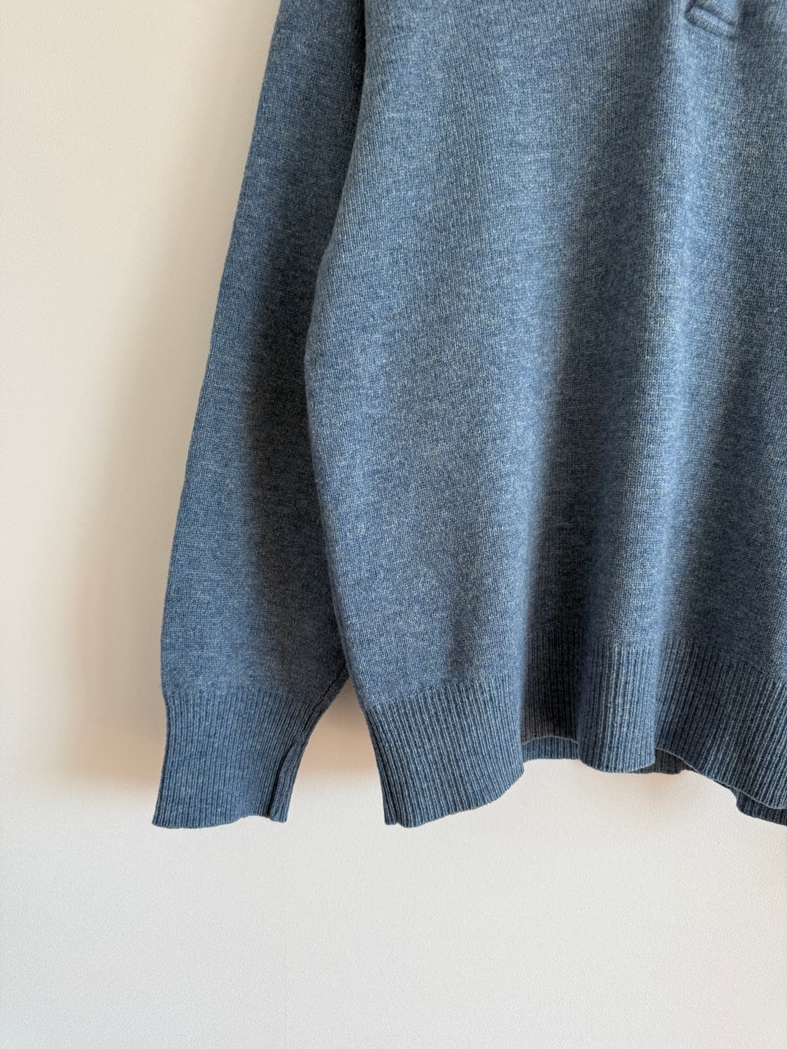 90's 폴로 랄프로렌 울 카라 니트(1992년 일경물산 생산) 상품이미지3