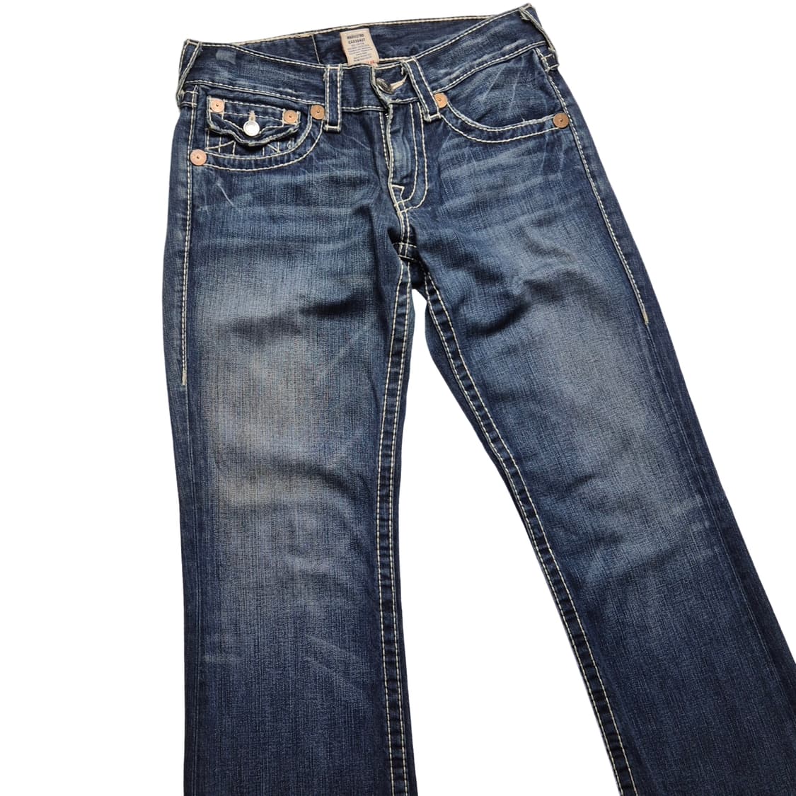 [30] 트루릴리젼 빌리 빅 티 세미부츠컷 데님팬츠 USA 상품이미지4