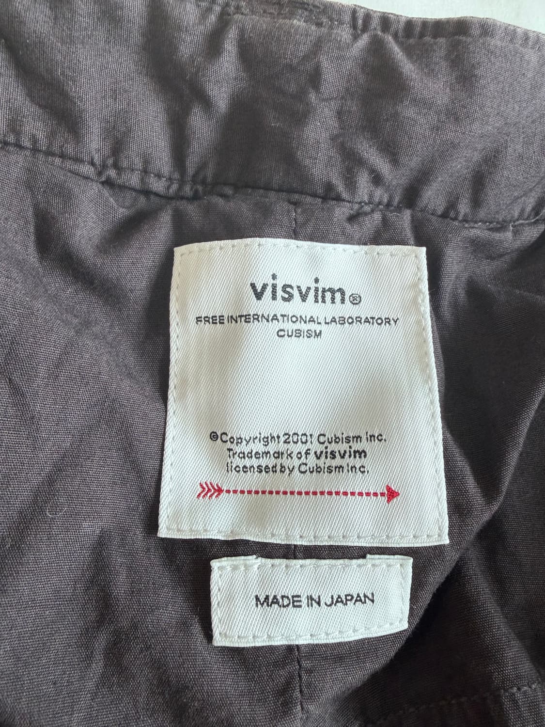 [새제품, 3] 비즈빔 24AW 와이드 치노 크래쉬 블랙 상품이미지3