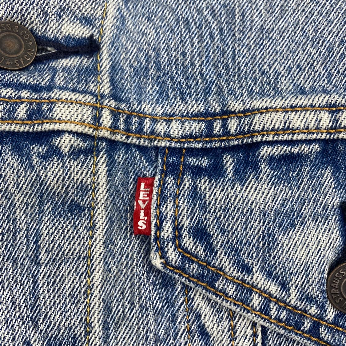 리바이스 프리미엄 빅E 3세대 빈티지 핏 데님 트러커 자켓 (98) 상품이미지4