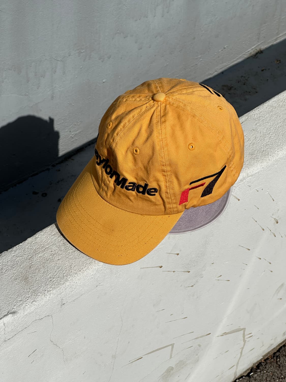 [M] 테일러메이드 옐로우 골프 볼캡 모자 상품이미지2