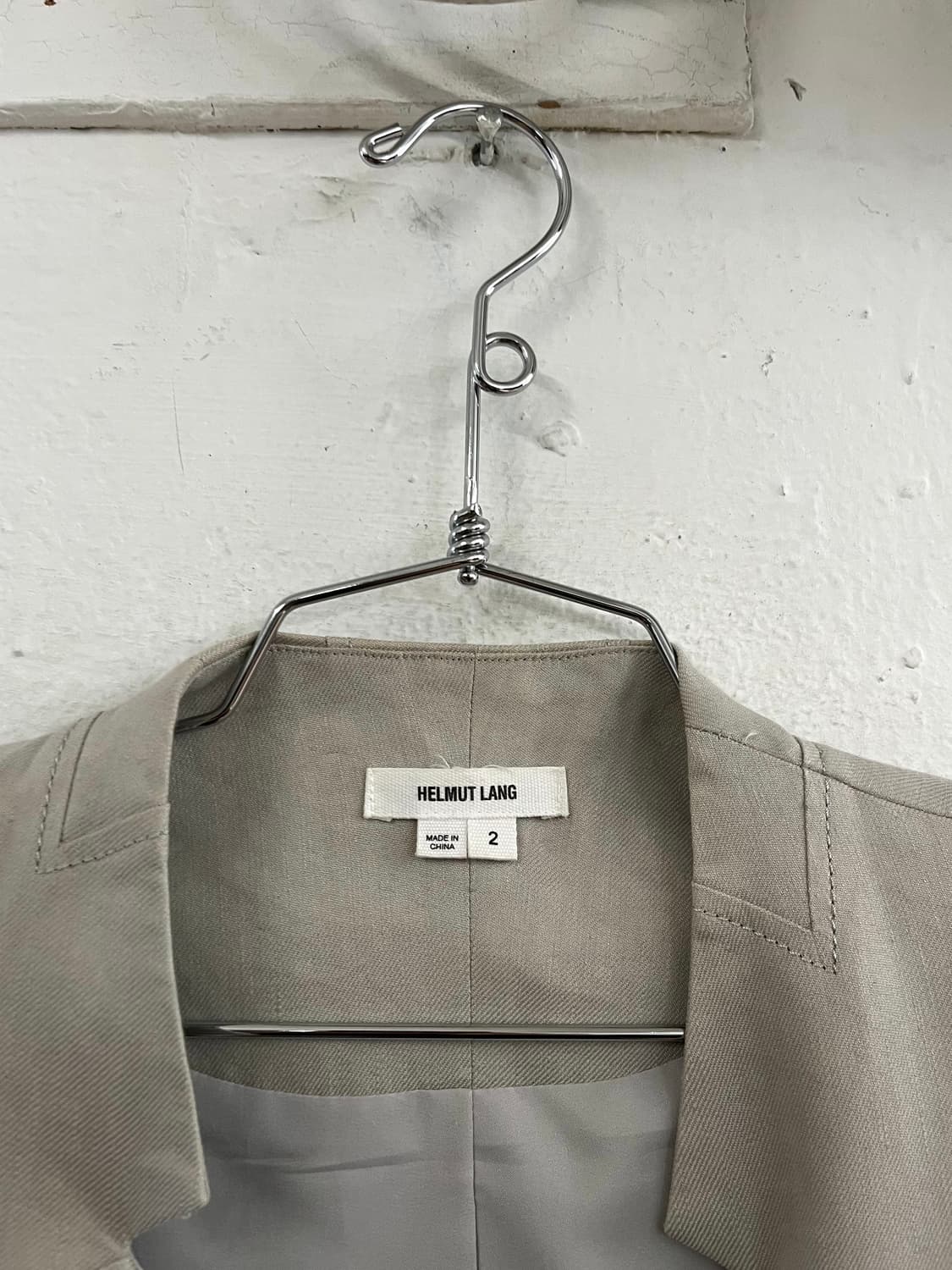 헬무트랭 린넨 모터 자켓 상품이미지2