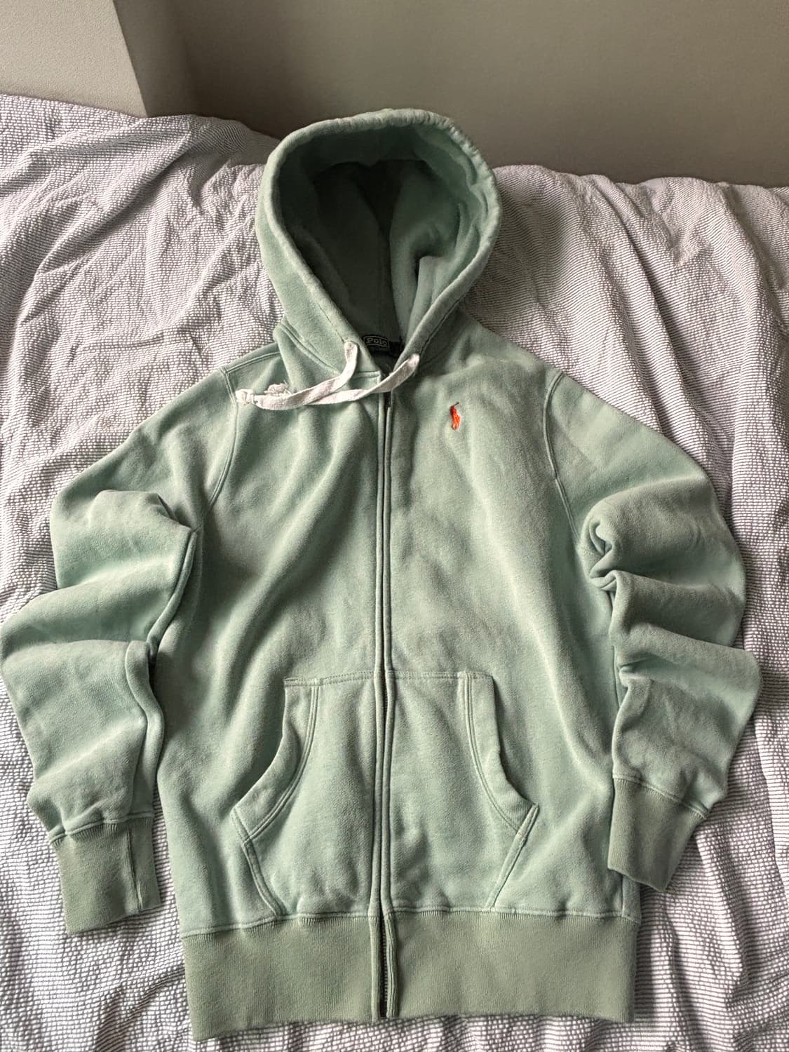 남들과 다른 컬러 — Polo Ralph Lauren 민트 후드집업 M 상품이미지2