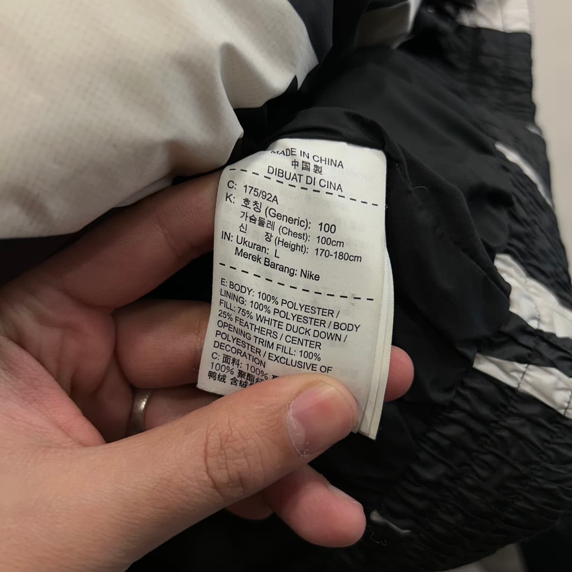 나이키 올드스쿨 덕다운 시즈널 필 패딩 상품이미지4