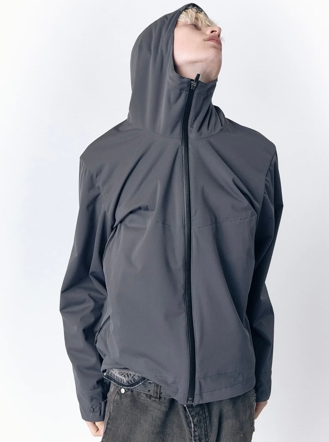 [M] vuja de arlo windbreaker 뷰자데 그레이 상품이미지2