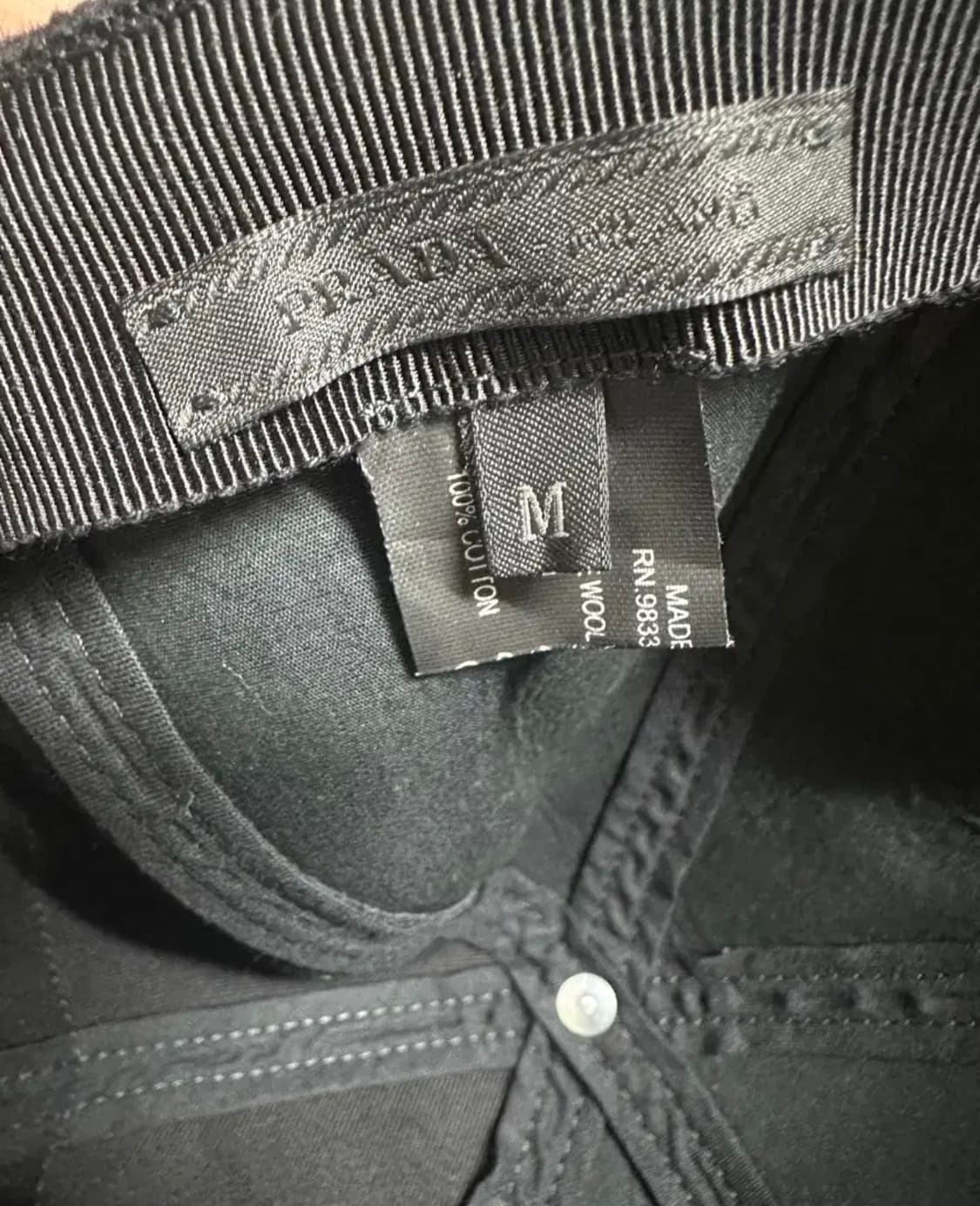 프라다 모자 캡 상품이미지3