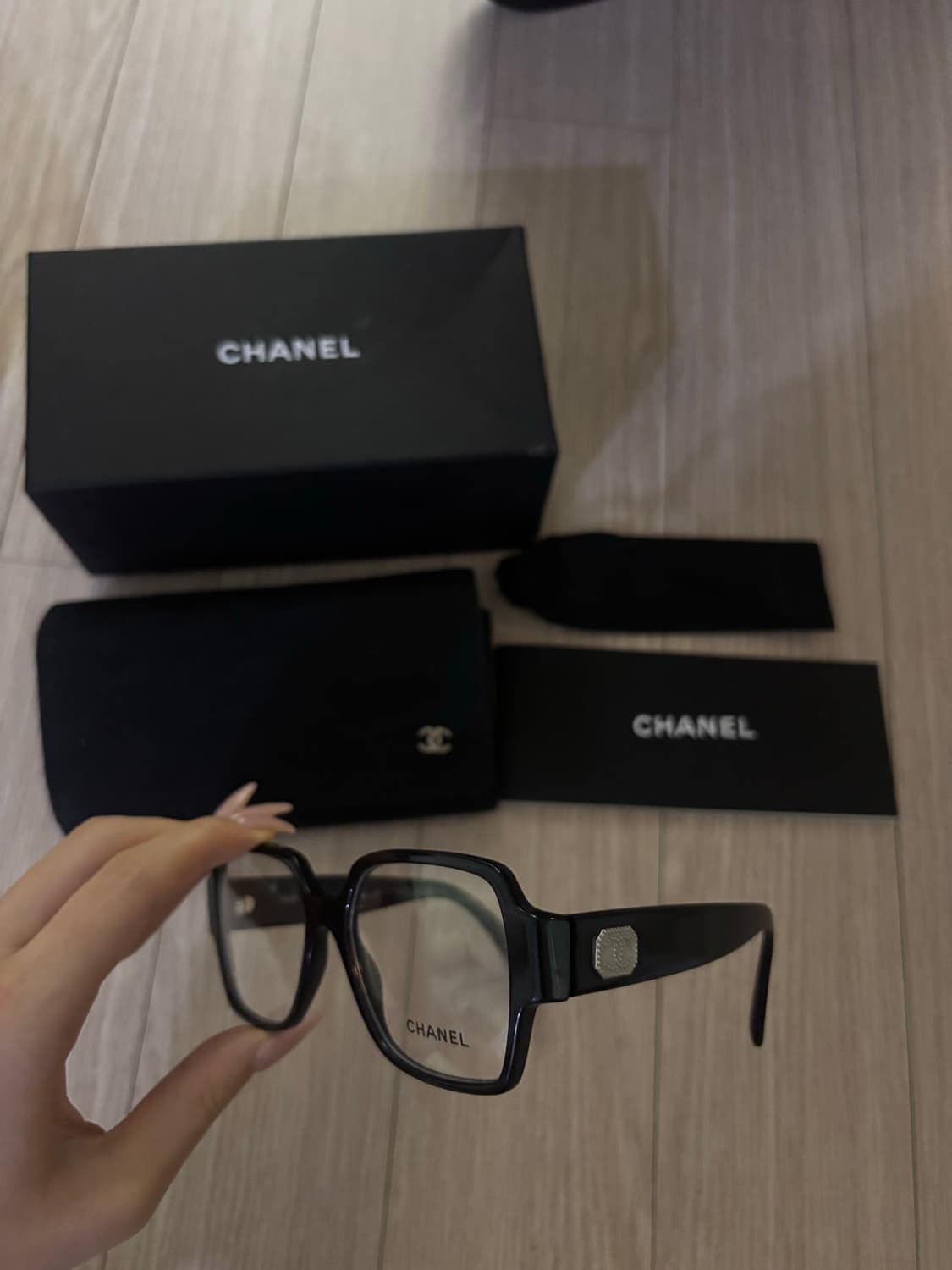 샤넬 스퀘어 안경 상품이미지1