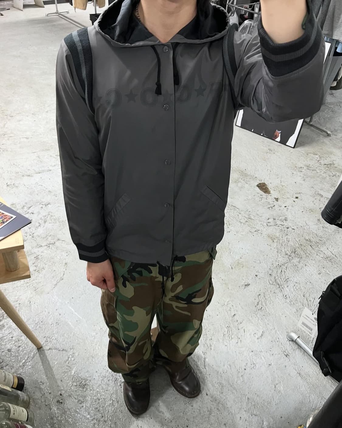 90s Ozone Community stadiun hood jacket 상품이미지2