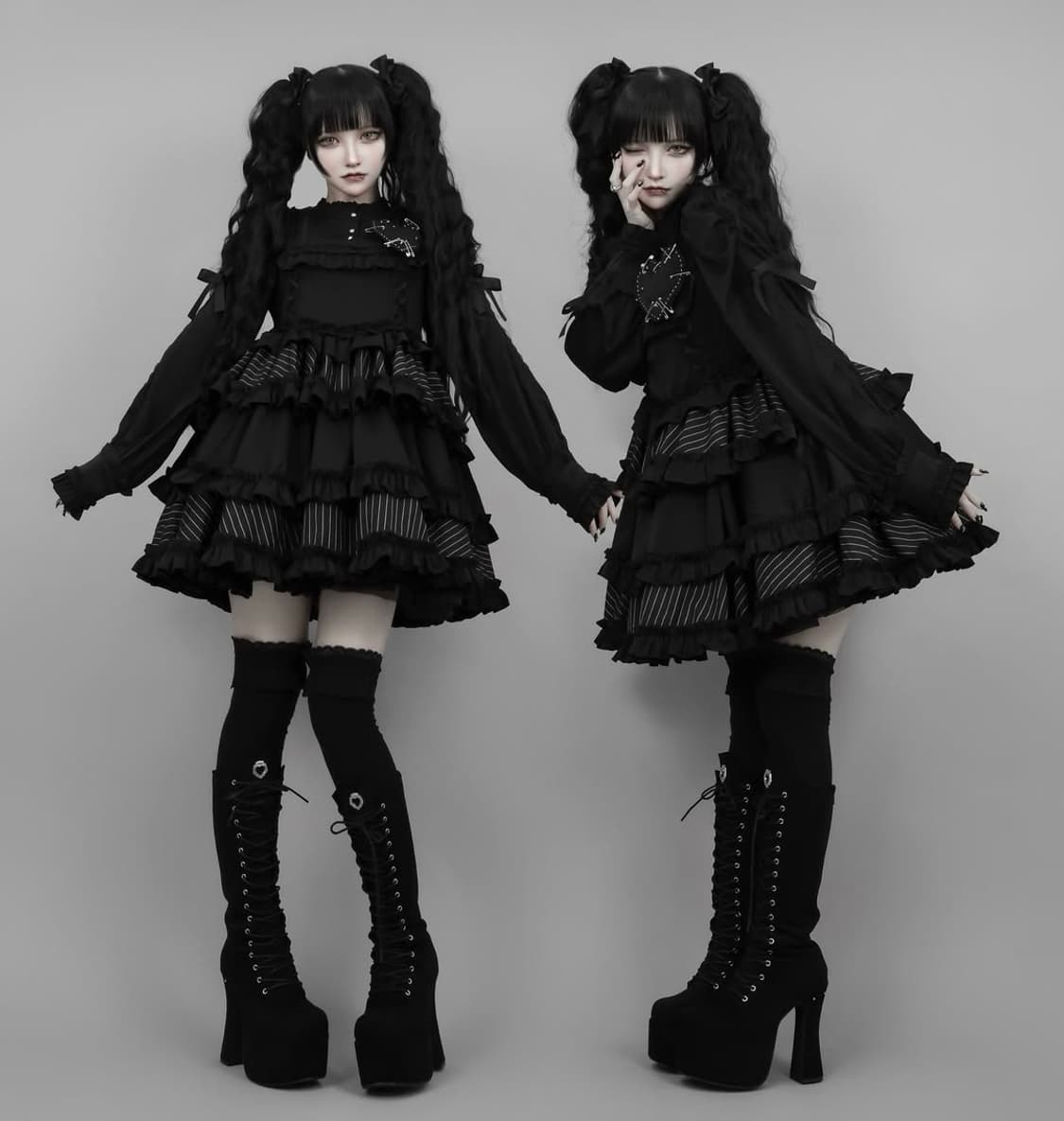 구함) 딤모아르 dimmoire 악몽원피스 검검 L사이즈 구합니다 상품이미지2