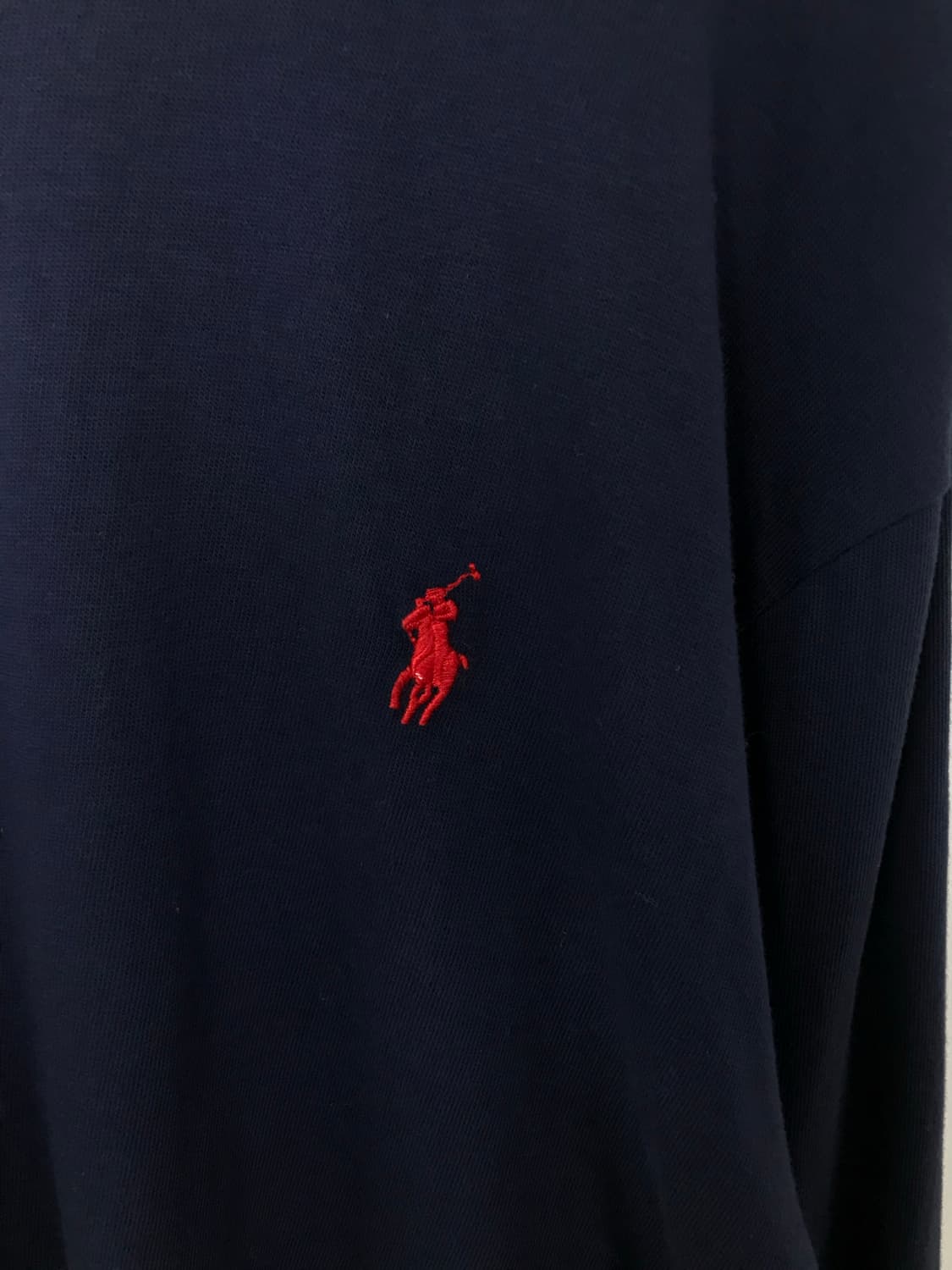 폴로 랄프로렌 자수로고 블랙 롱슬리브 긴팔티 상품이미지3