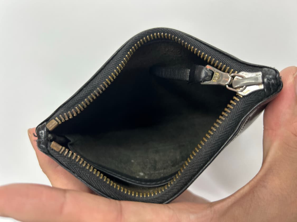 VISVIM 블랙 레더 지퍼 지갑 L 상품이미지5