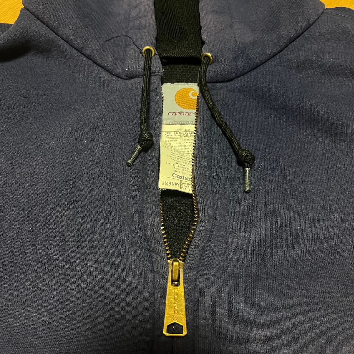 [L] 00s 칸예 빈티지 칼하트 J149 후드집업 상품이미지10