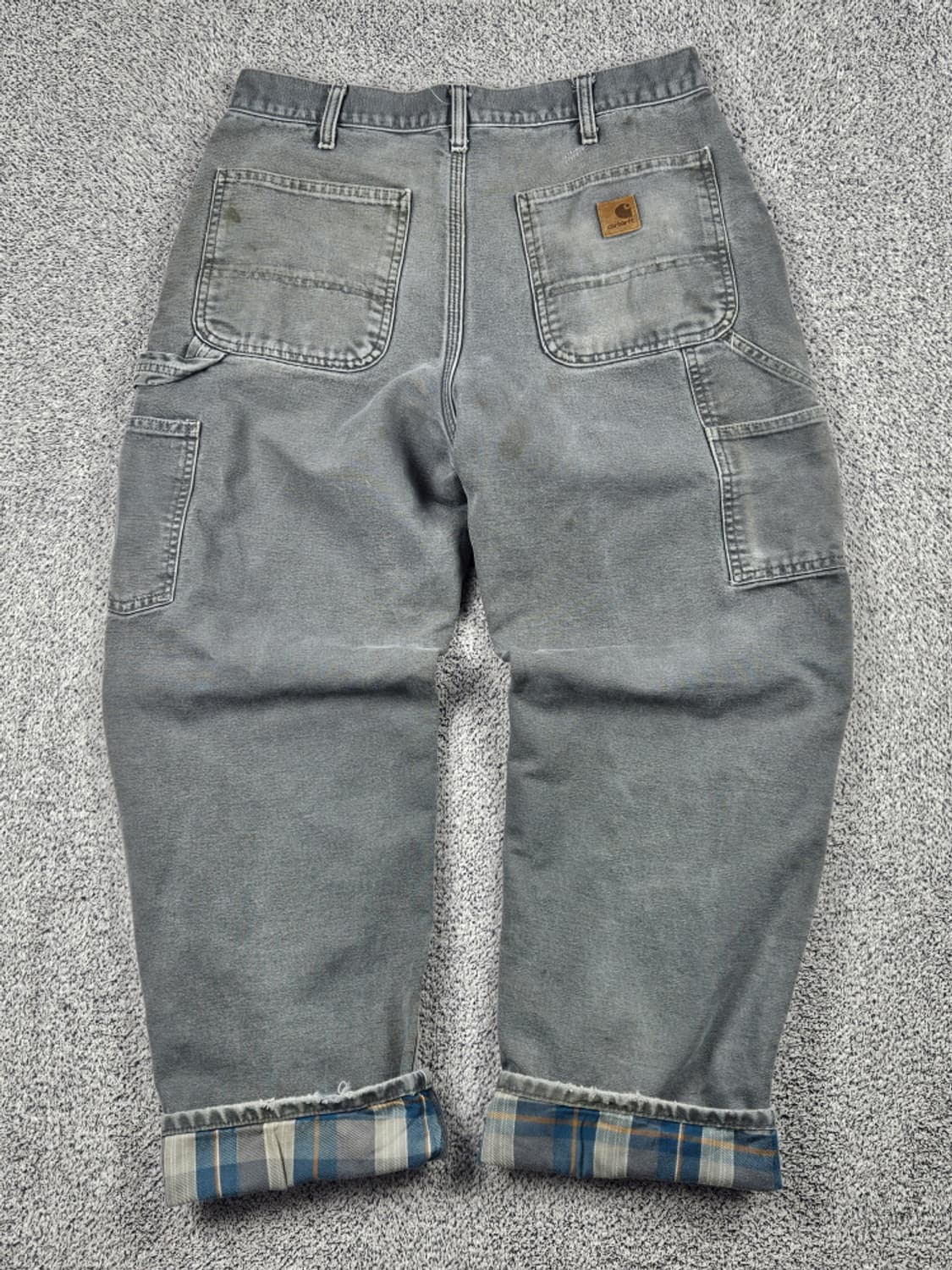 칼하트 헤비 플란넬 카펜터 워크 팬츠 ( 32X30 ) / 10122 상품이미지5