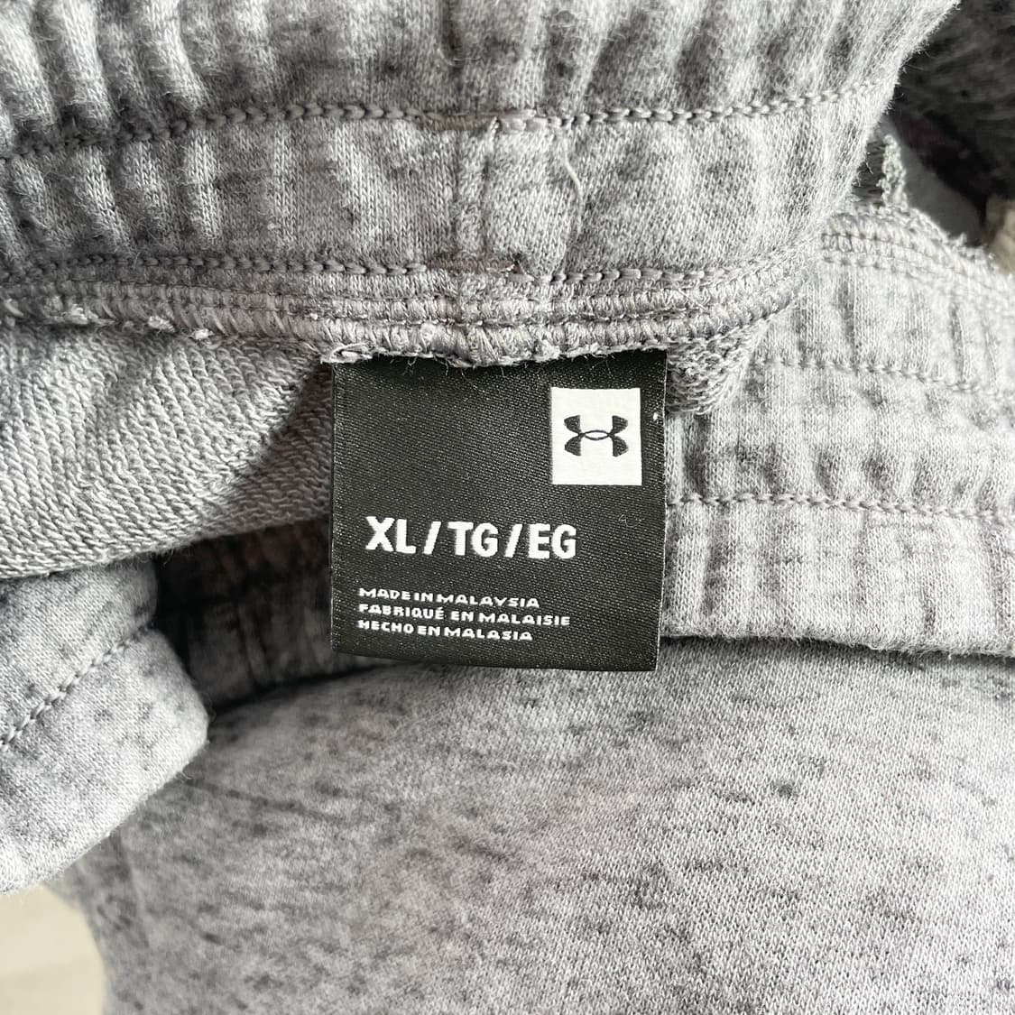 D1 언더아머 라이벌 테리 조거 그레이 XL사이즈 상품이미지4