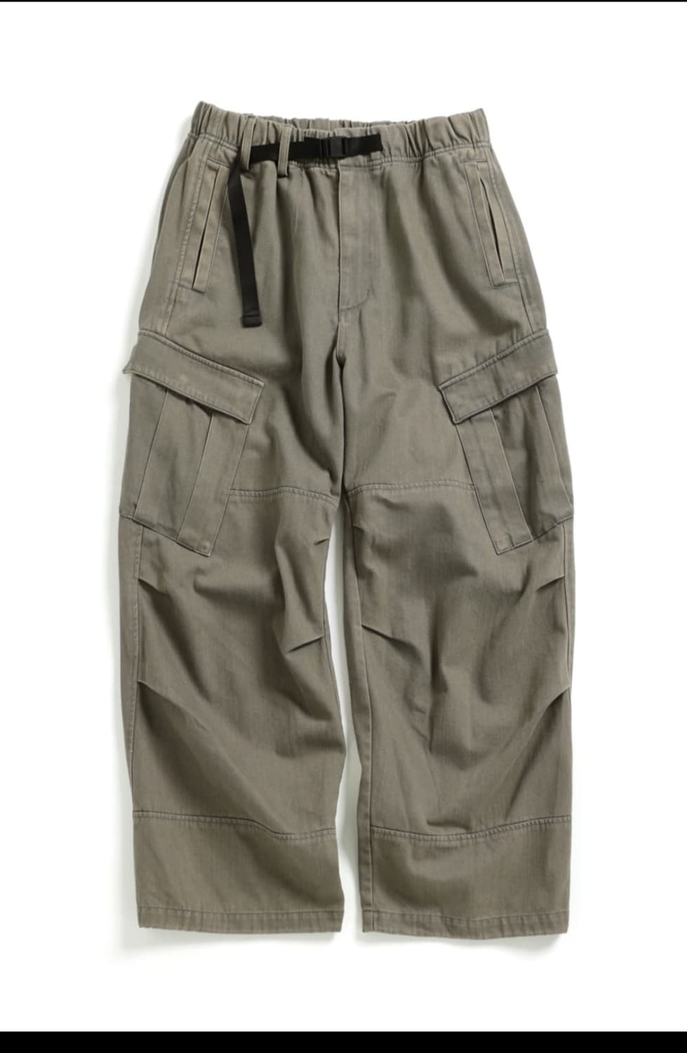 해칭룸 밀팬츠 올리브2 상품이미지1