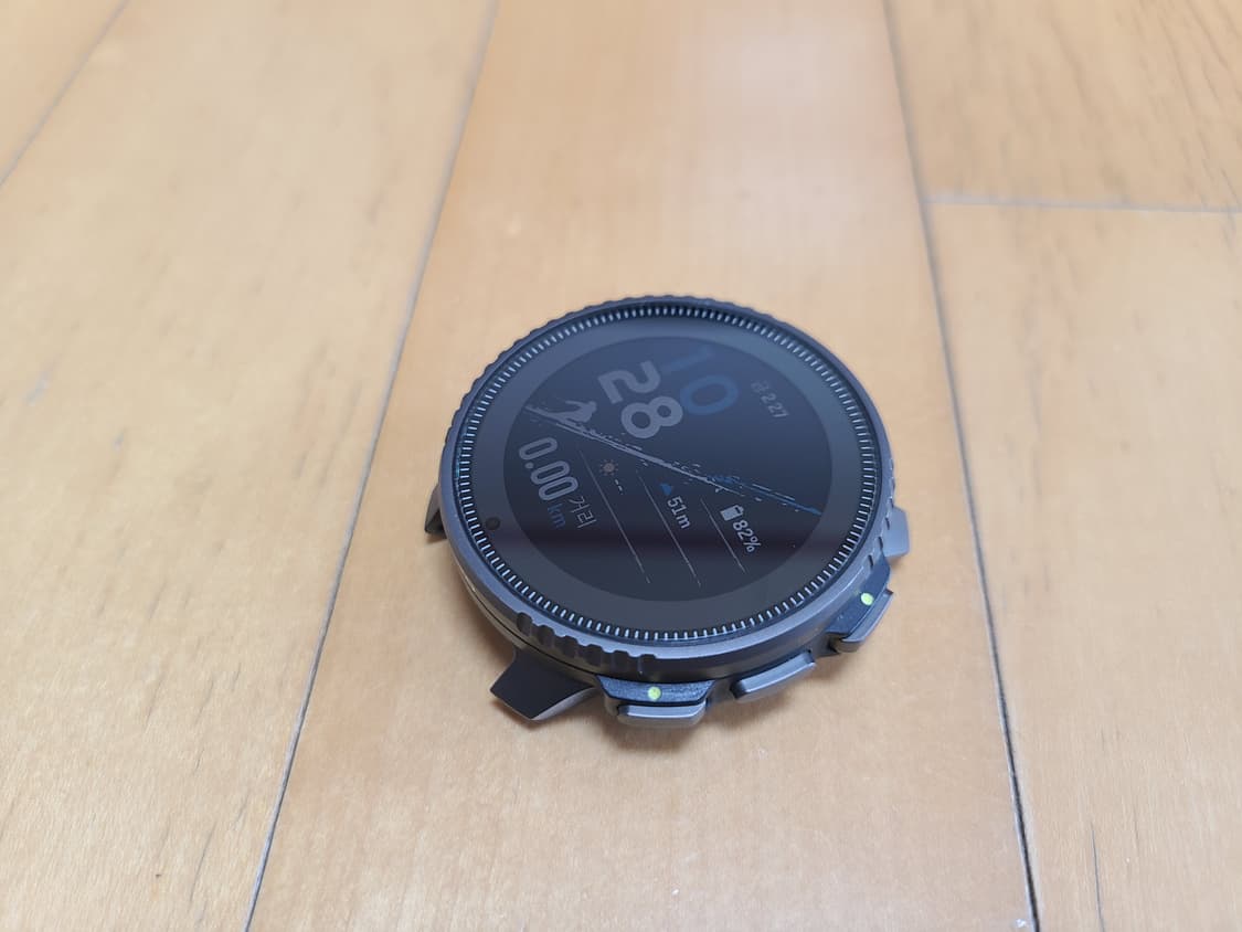 순토 버티컬 티타늄 솔라 상품이미지8