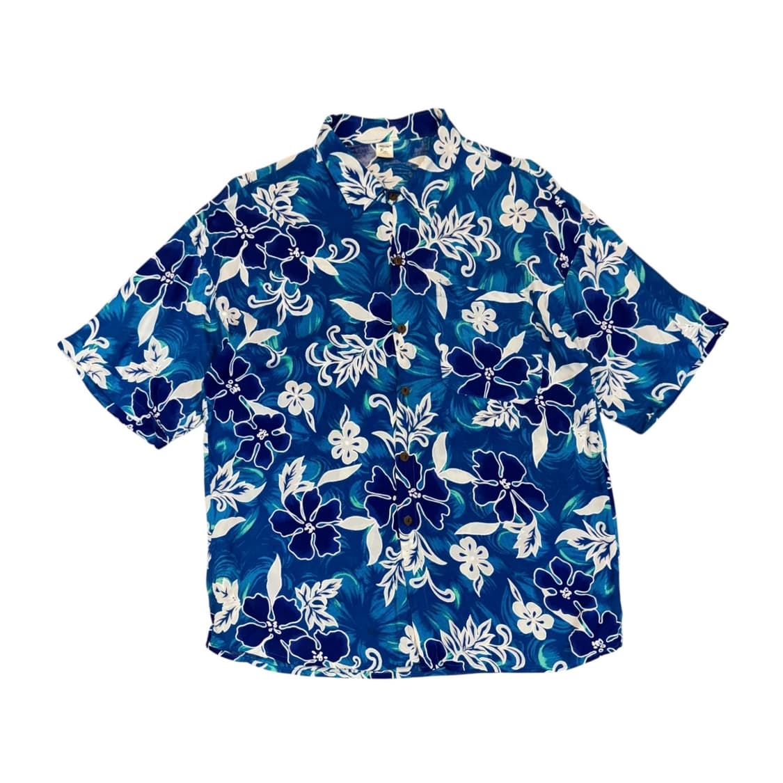 Sari Ayu 발리 빈티지 하와이안 셔츠 (XL)   상품이미지1