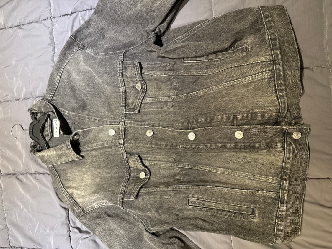 발렌시아가 데님 자켓 38 상품이미지4