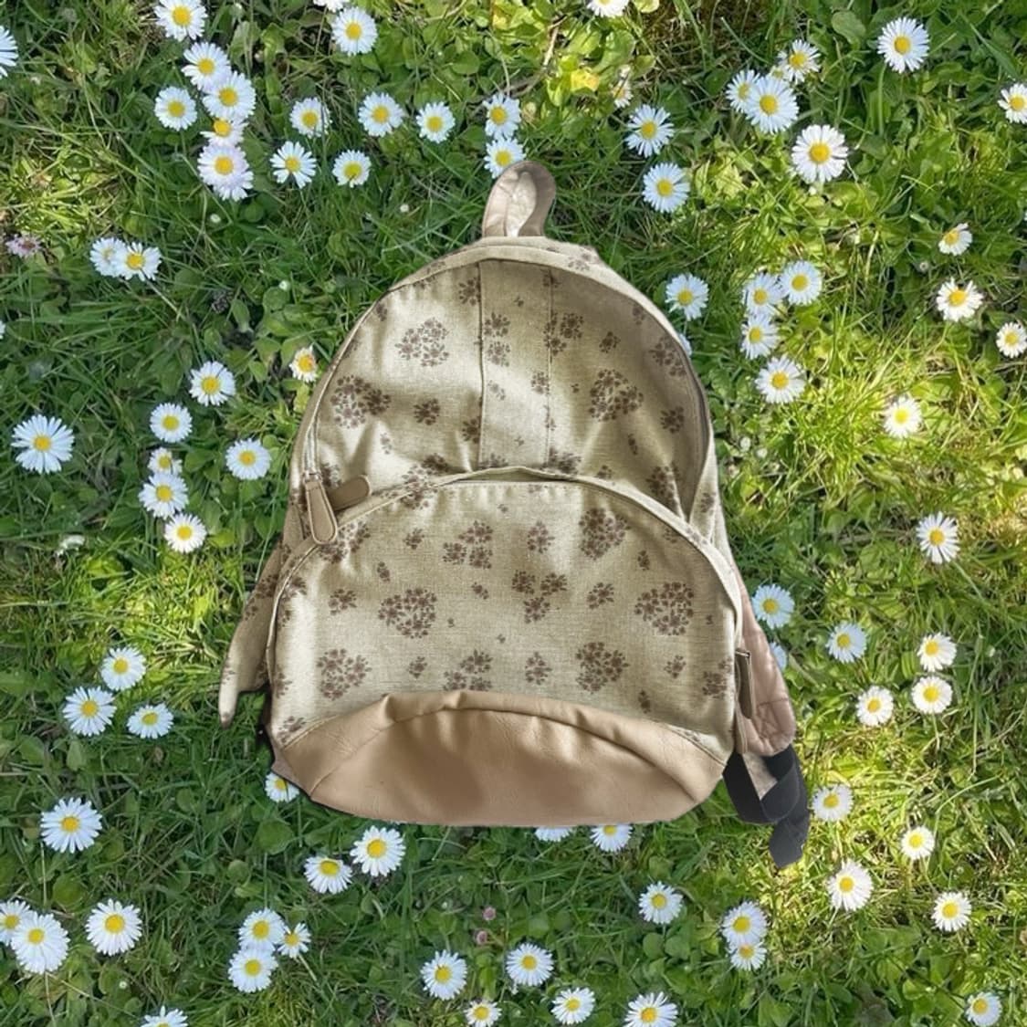 모리걸 빈티지 잔꽃 백팩 🍀🌸🌿 상품이미지1
