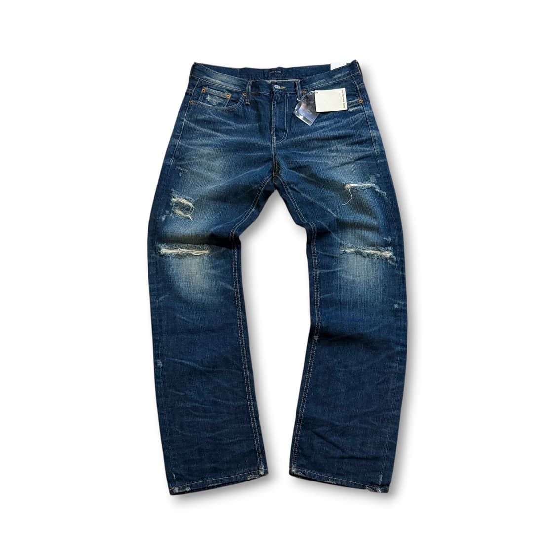 MINI Brand 78 워싱 데미지 데님팬츠 XL 상품이미지1