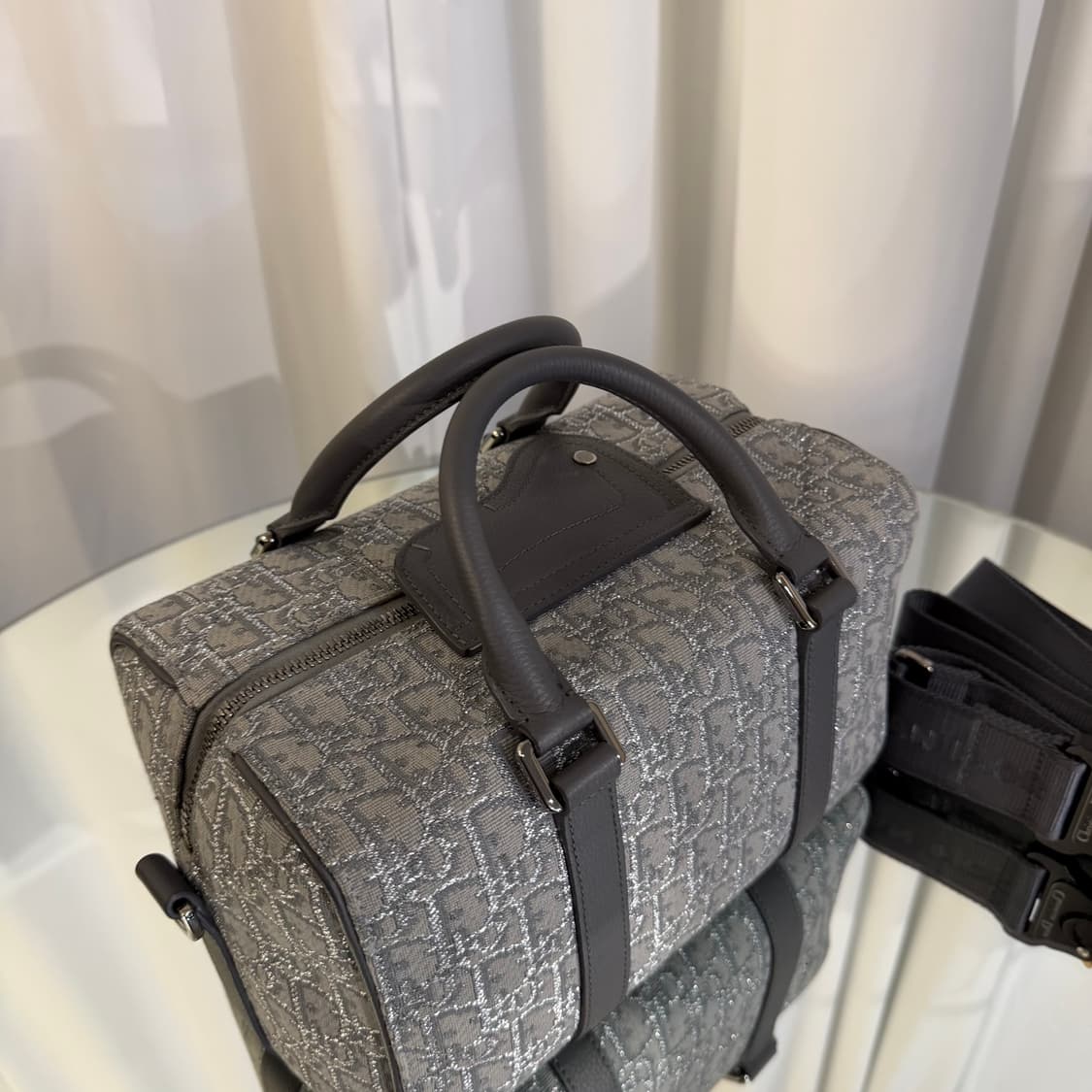 A+ / 26 디올 오블리크 루테늄 링고 백 한정판 (스트랩 포함) 상품이미지7