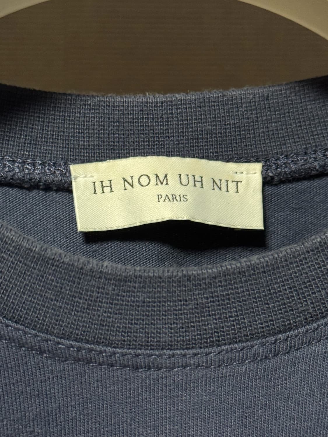 이놈어닛 프린트 반팔 티셔츠 네이비 S 상품이미지4