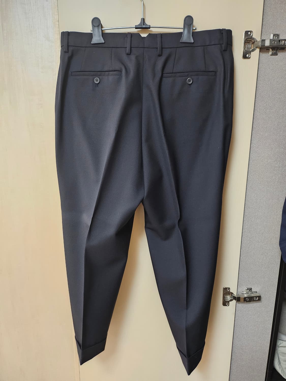 솔리드 옴므 남성 울 바지 50사이즈 상품이미지4