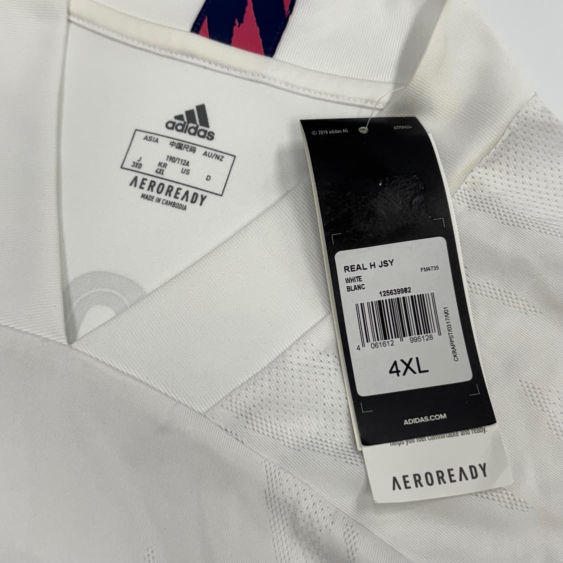 아디다스 20 21 레알 마드리드 셋업 크로스 유니폼 상품이미지6