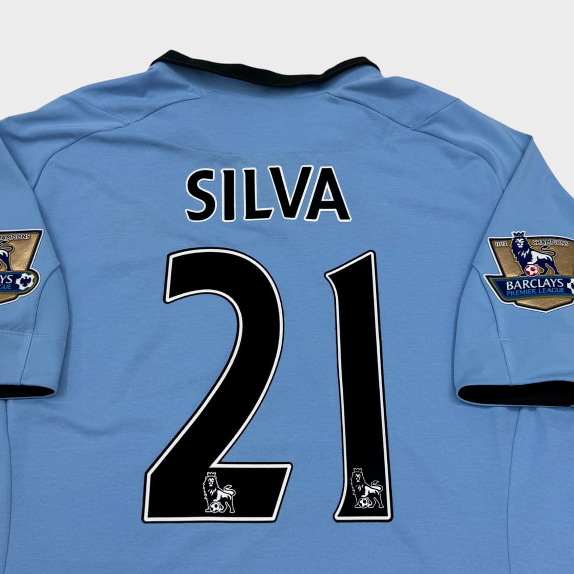 12-13 맨체스터 시티 홈 No.21 다비드 실바 상품이미지7