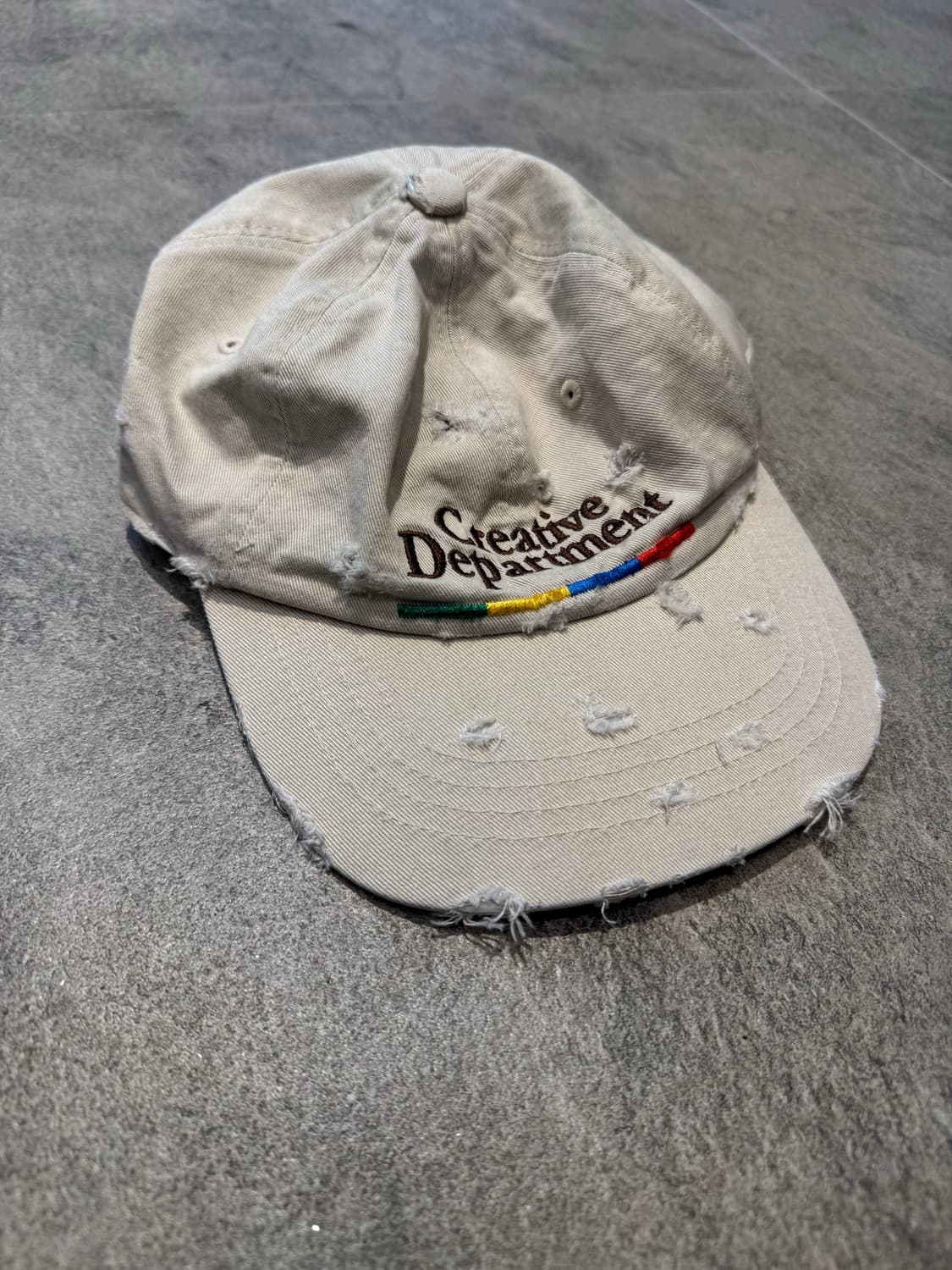 빈티지 크레이티브 캡 상품이미지2