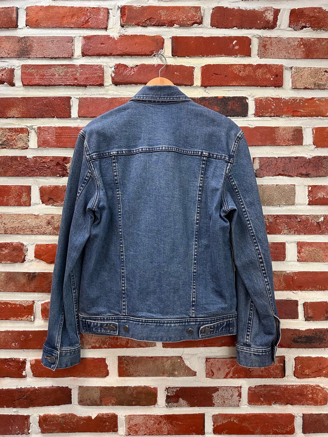 (XS)아페쎄 워시드 데님 자켓 상품이미지4